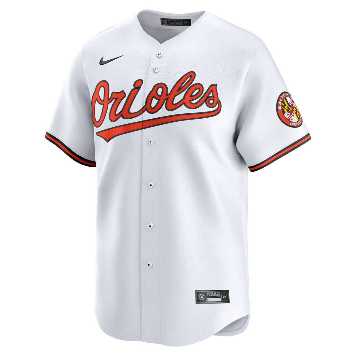 Baltimore Orioles White Home Limited Baseball Jersey
