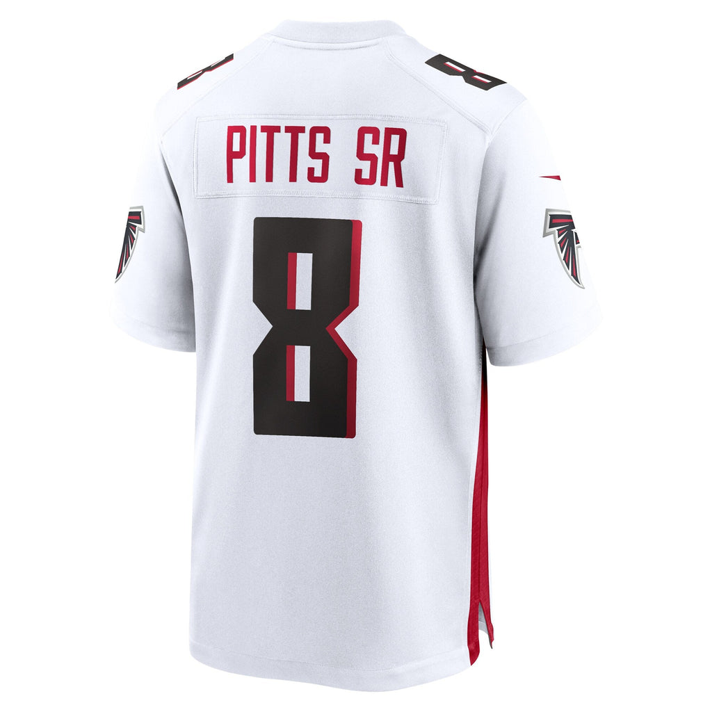 Atlanta Falcons Kyle Pitts Sr. White White Game Football Jersey