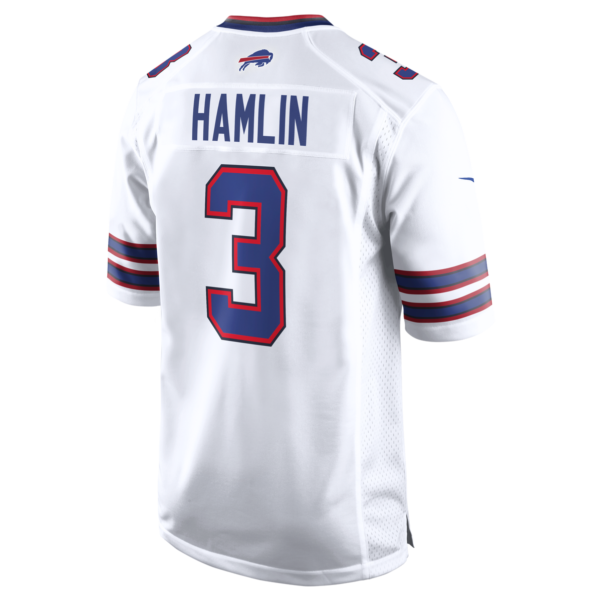 Buffalo Bills Damar Hamlin White Game Football Jersey