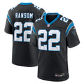 Carolina Panthers Lathan Ransom Black Team Game Football Jersey