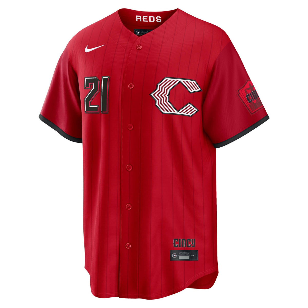 Cincinnati Reds Hunter Greene Red 2026 City Connect Stadium Baseball Jersey