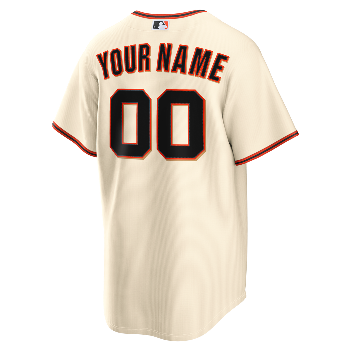 San Francisco Giants Cream Home Replica Custom Baseball Jersey