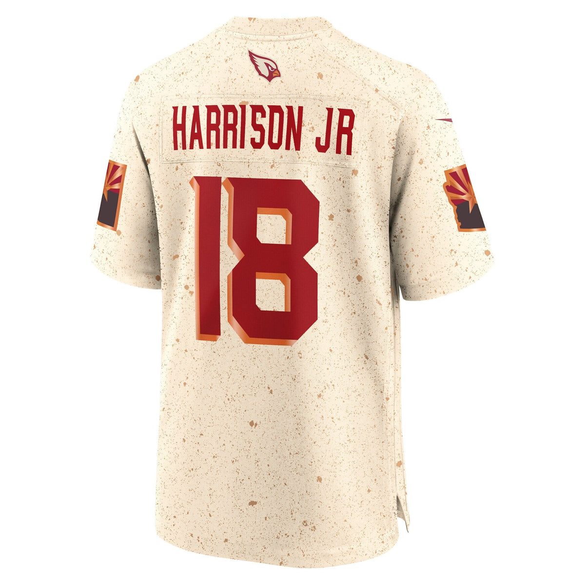 Arizona Cardinals Marvin Harrison Jr. Natural 2025 Rivalries Collection Game Football Jersey