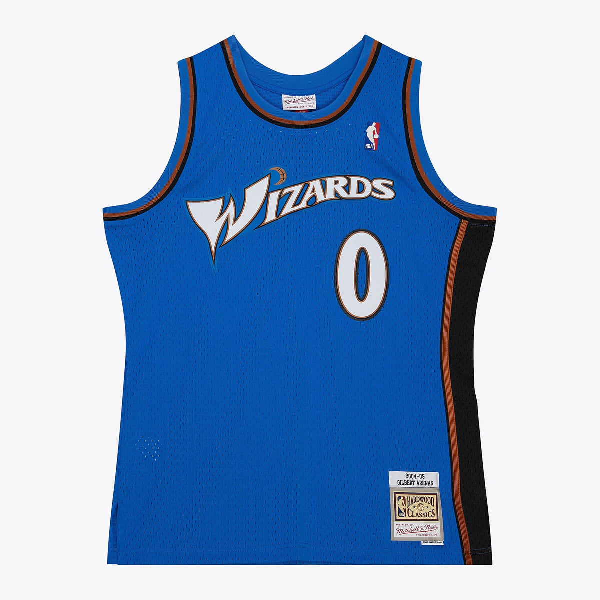 Washington Wizards Gilbert Arenas 2004 Dark Jersey - Blue