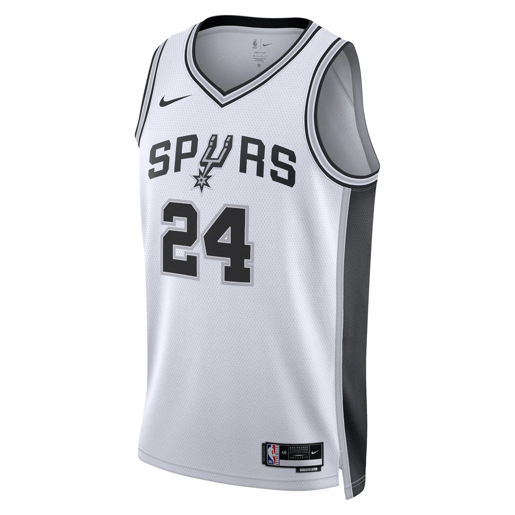 San Antonio Spurs Association Edition Swingman Jersey - White - Devin Vassell
