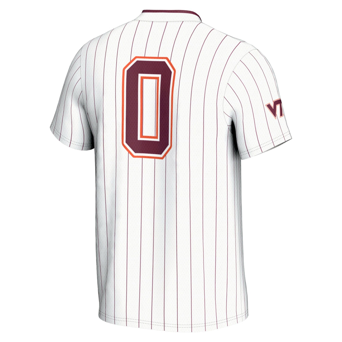 #0 Virginia Tech Hokies Softball Fashion Jersey - White