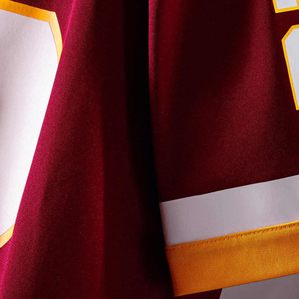 Washington Commanders Burgundy Custom Game Football Jersey