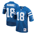 Indianapolis Colts 1998 Peyton Manning Royal Throwback Retired Player Football Jersey