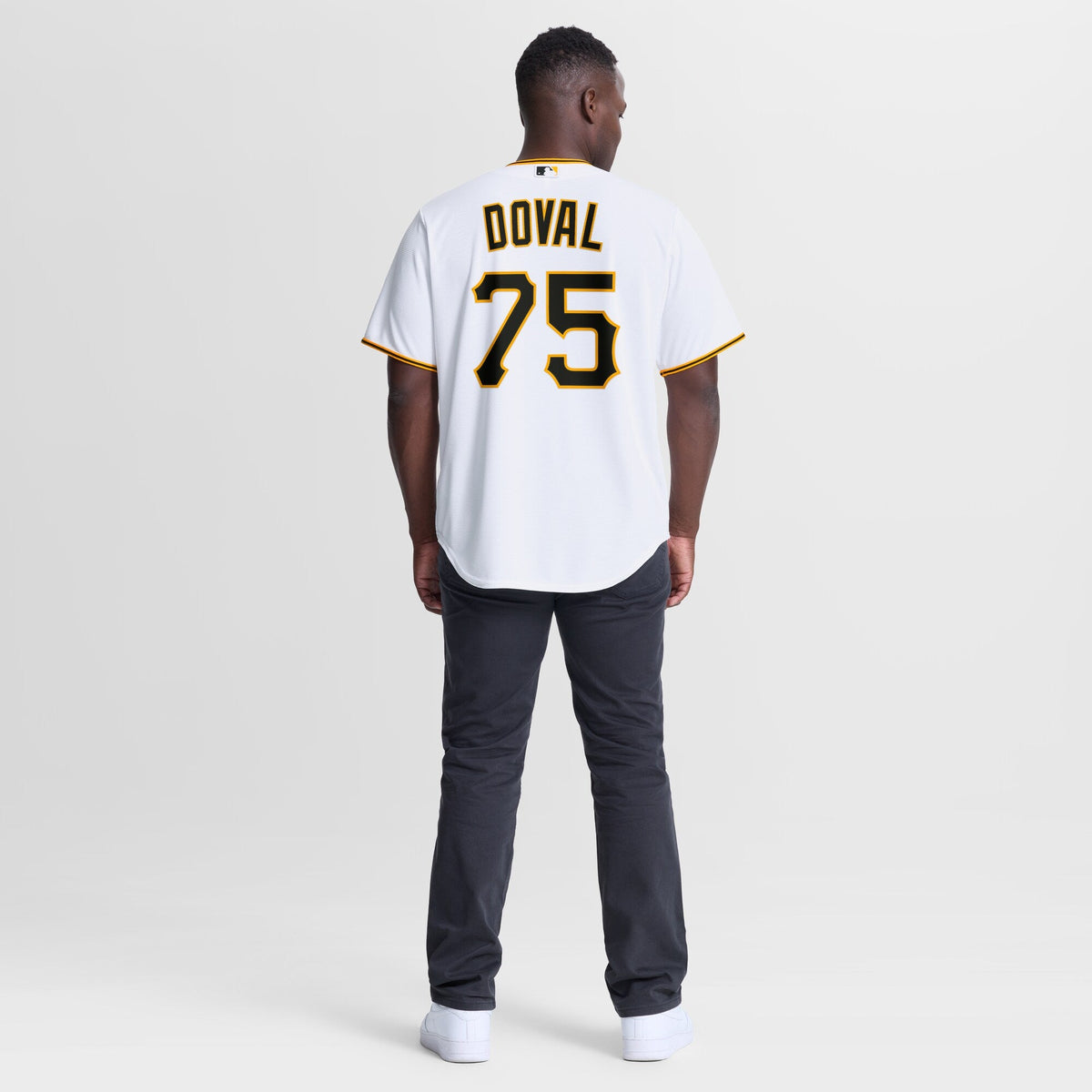 Pittsburgh Pirates Camilo Doval White Home Replica Baseball Jersey