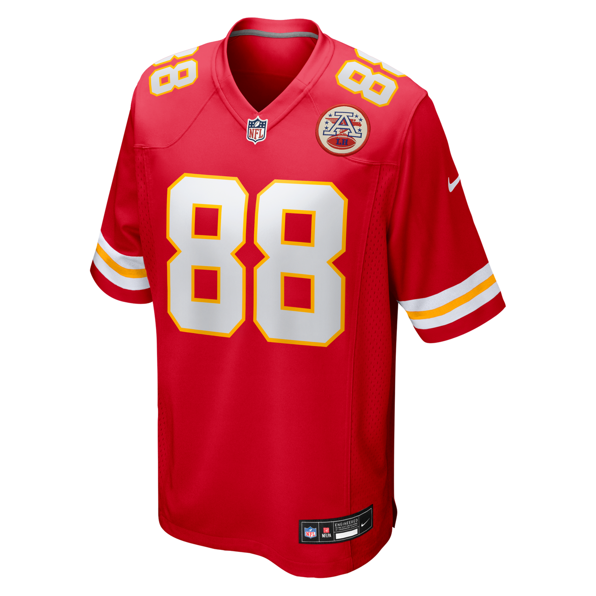 Kansas City Chiefs Jake Briningstool Red Team Game Football Jersey