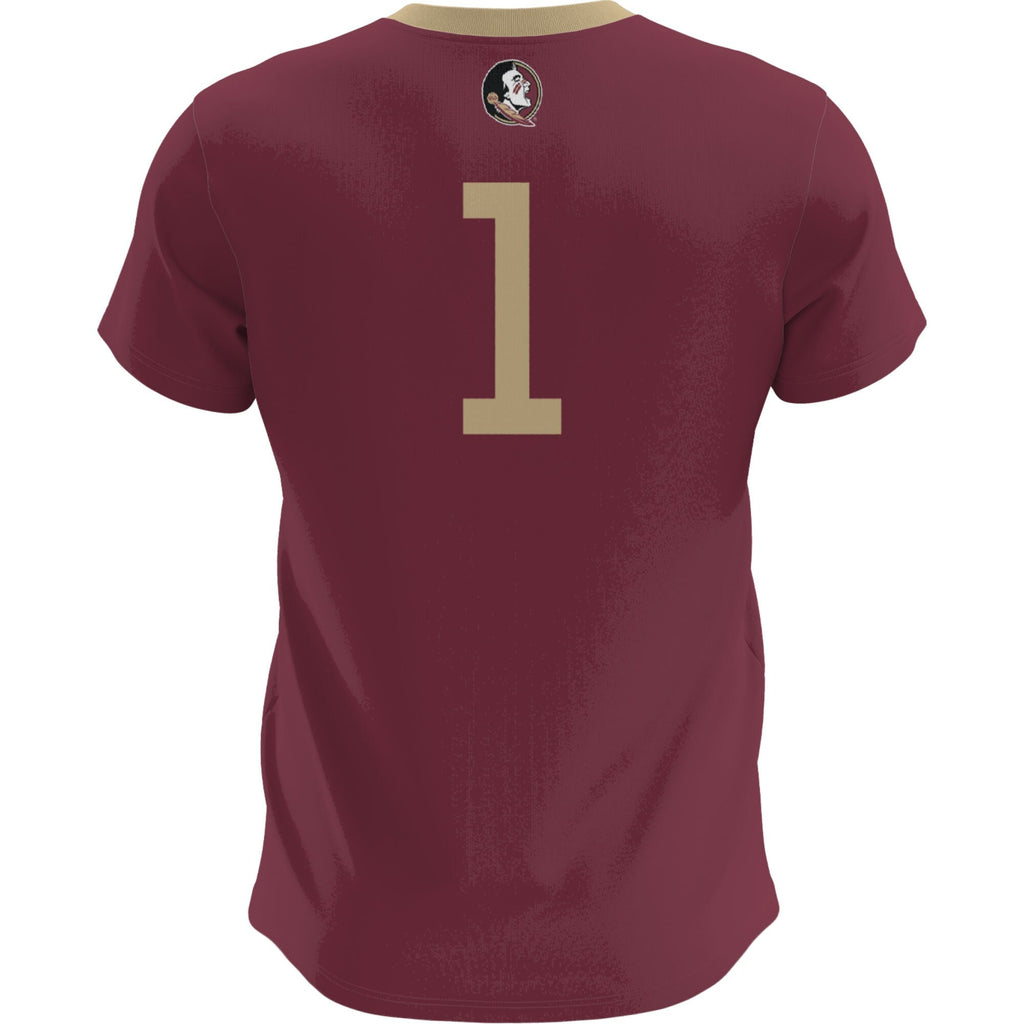 Florida State Seminoles Lightweight Soccer Fashion Jersey - Garnet