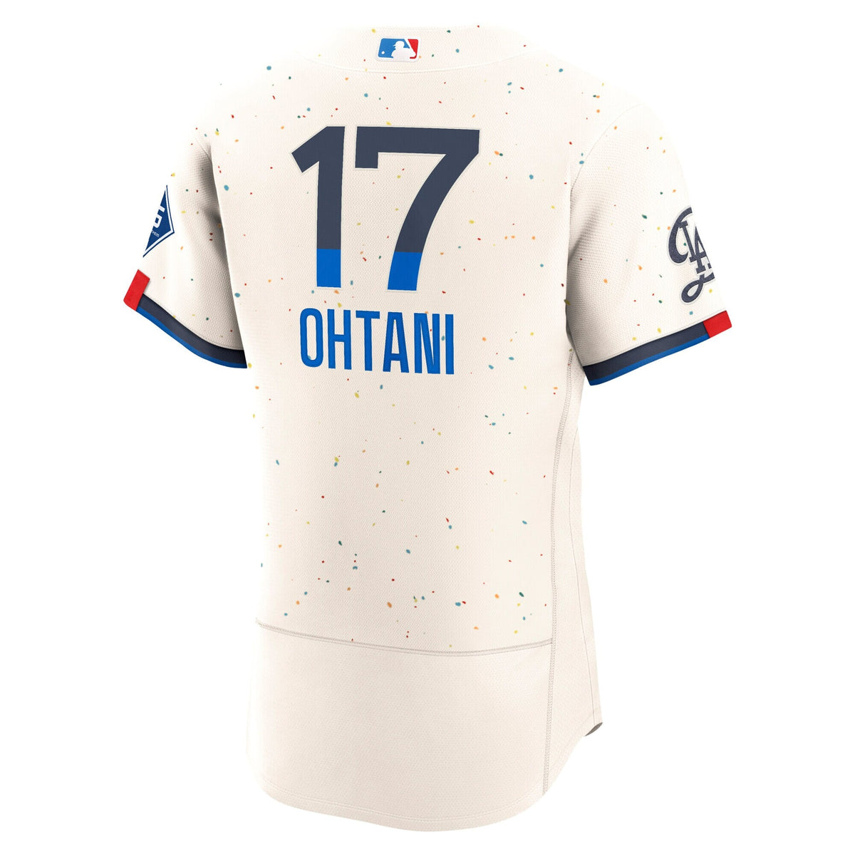 Los Angeles Dodgers Shohei Ohtani Cream City Connect Sponsor Patch Baseball Jersey