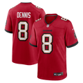 Tampa Bay Buccaneers SirVocea Dennis Red Game Football Jersey
