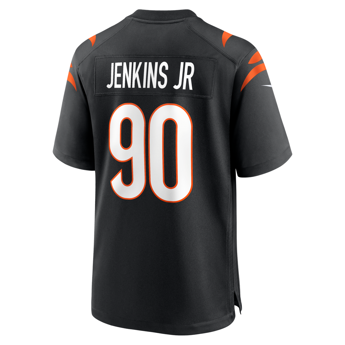 Cincinnati Bengals Kris Jenkins Jr. Black Game Football Jersey
