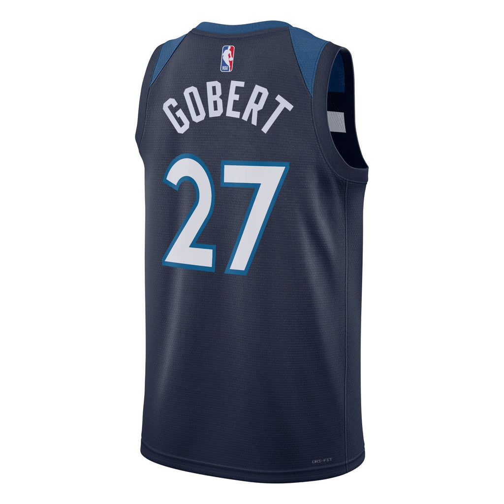 Minnesota Timberwolves Icon Edition Swingman Jersey - Navy - Rudy Gobert