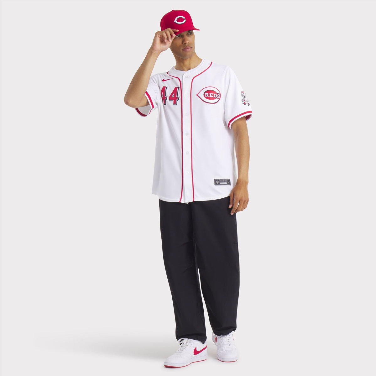 Cincinnati Reds Elly De La Cruz White Home Limited Player Baseball Jersey