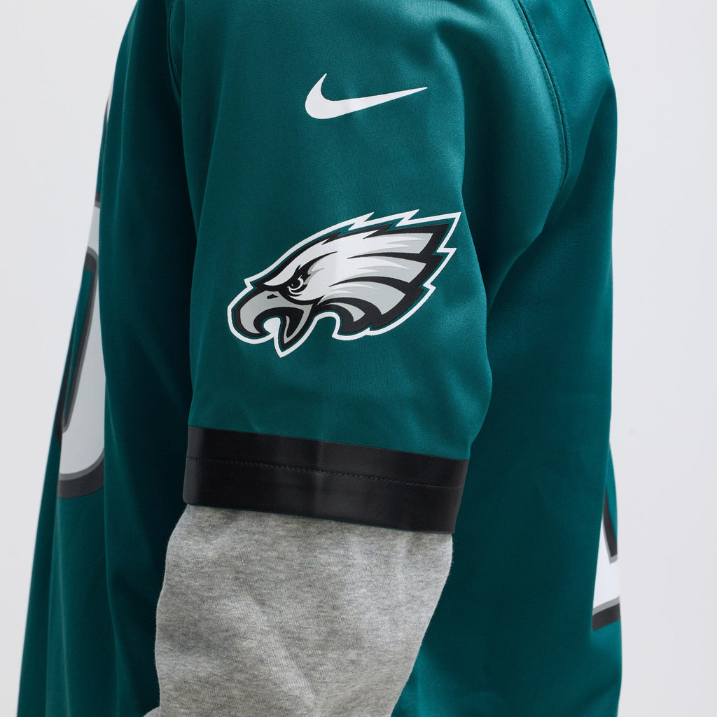 Philadelphia Eagles Saquon Barkley Midnight Green Game Player Football Jersey