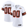 Cleveland Browns White 1946 Collection Alternate Custom Football Jersey