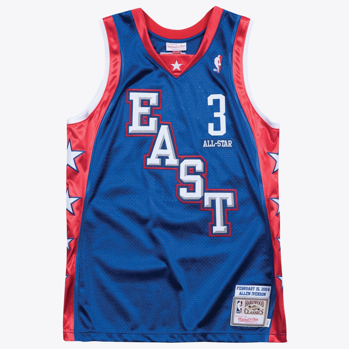 NBA Allen Iverson 2004 All-Star Jersey - Royal