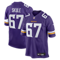Minnesota Vikings Justin Skule Purple Team Game Football Jersey