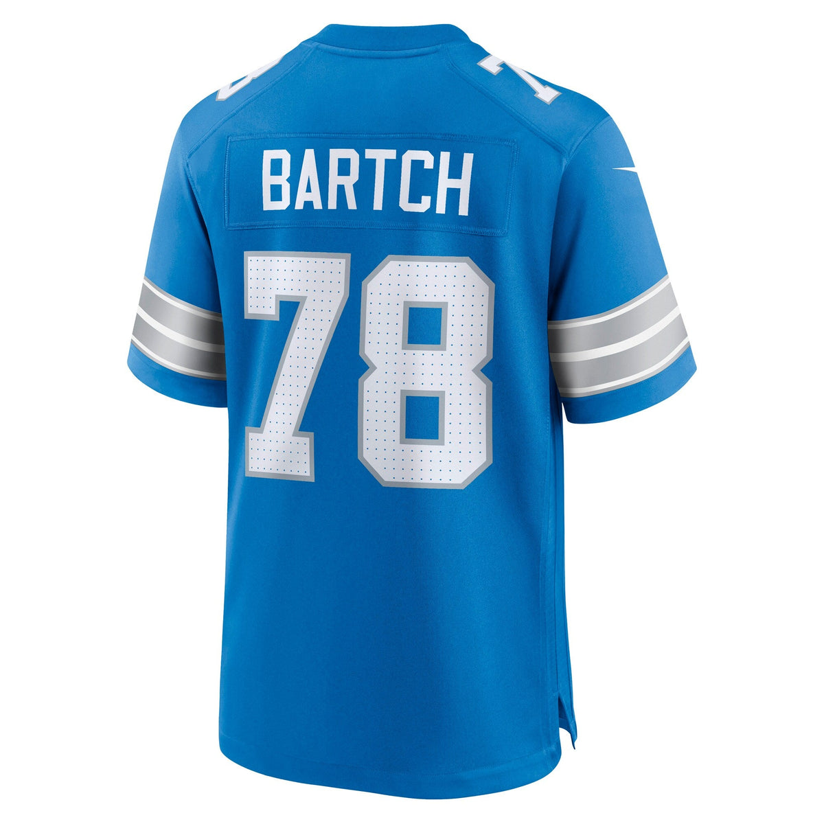 Detroit Lions Ben Bartch Blue Team Game Football Jersey