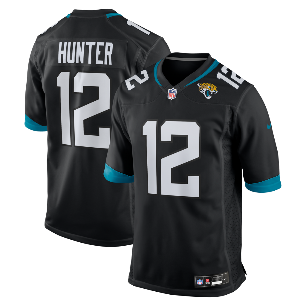 Jacksonville Jaguars Travis Hunter Black Alternate Game Football Jersey