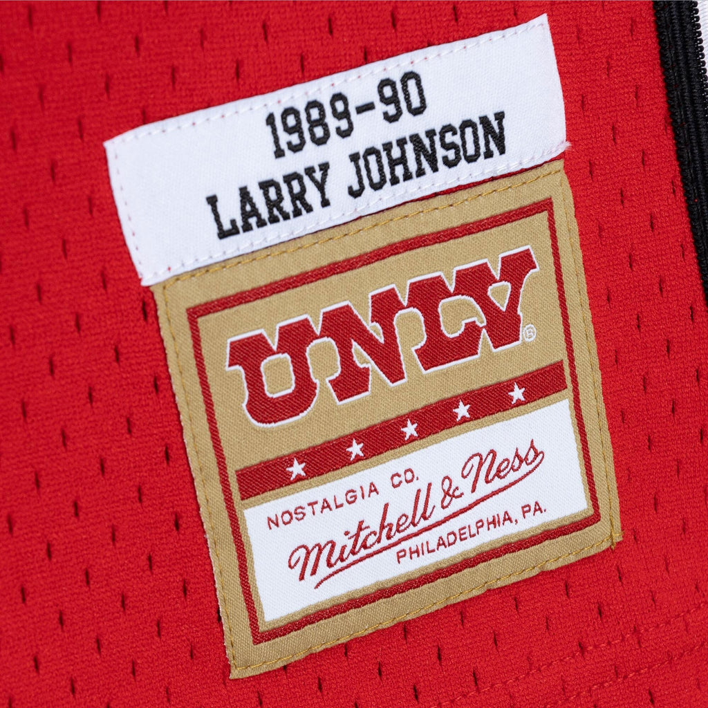 Larry Johnson UNLV Rebels 1989/90 Player Swingman Jersey - Red