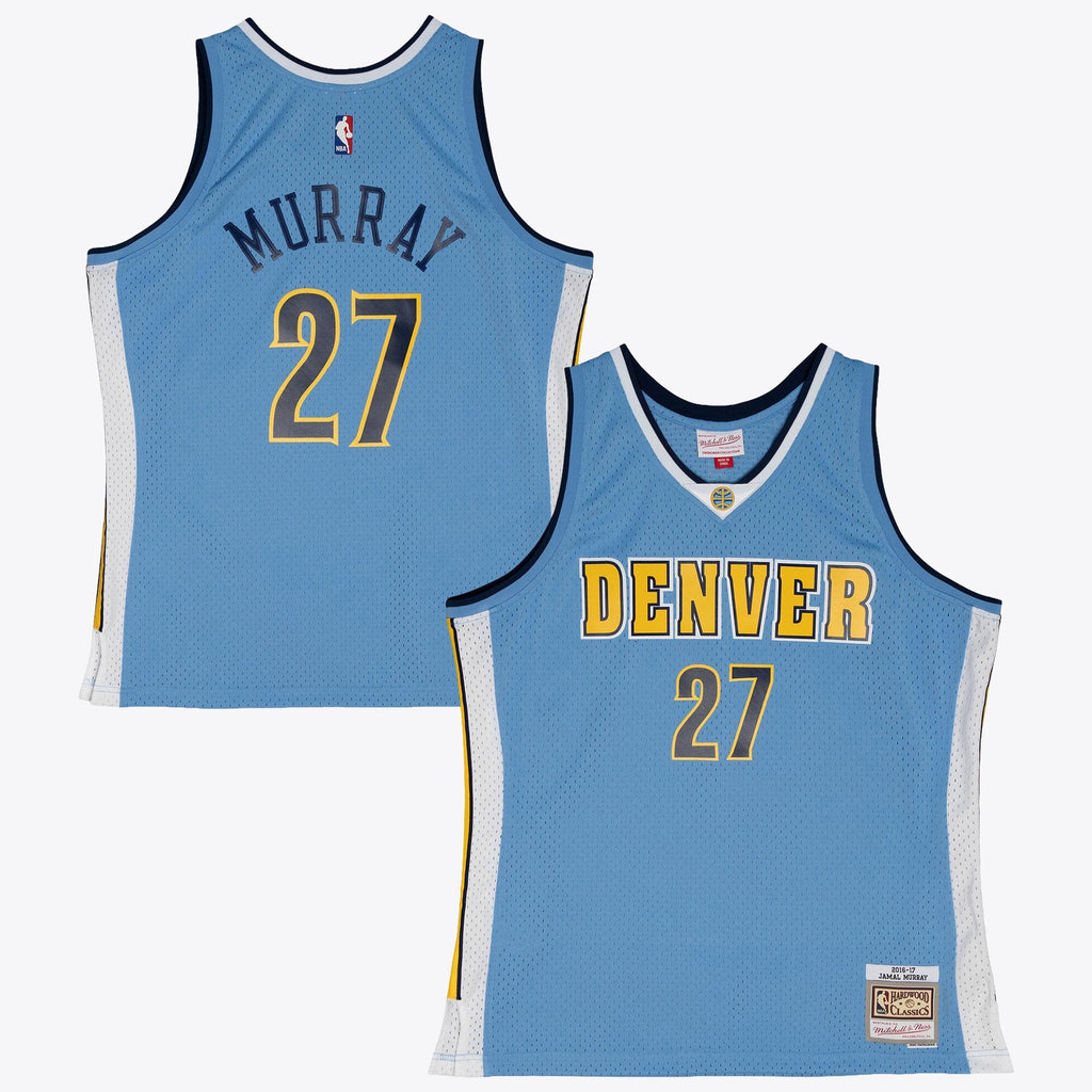 Denver Nuggets Jamal Murray 2016 Road Jersey - Columbia Blue