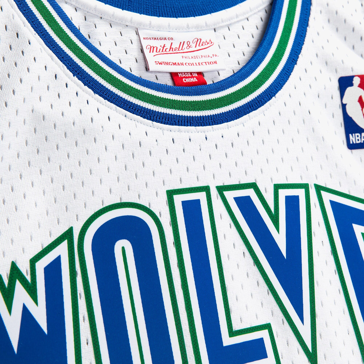 Minnesota Timberwolves Kevin Garnett 1995 Swingman Jersey - White
