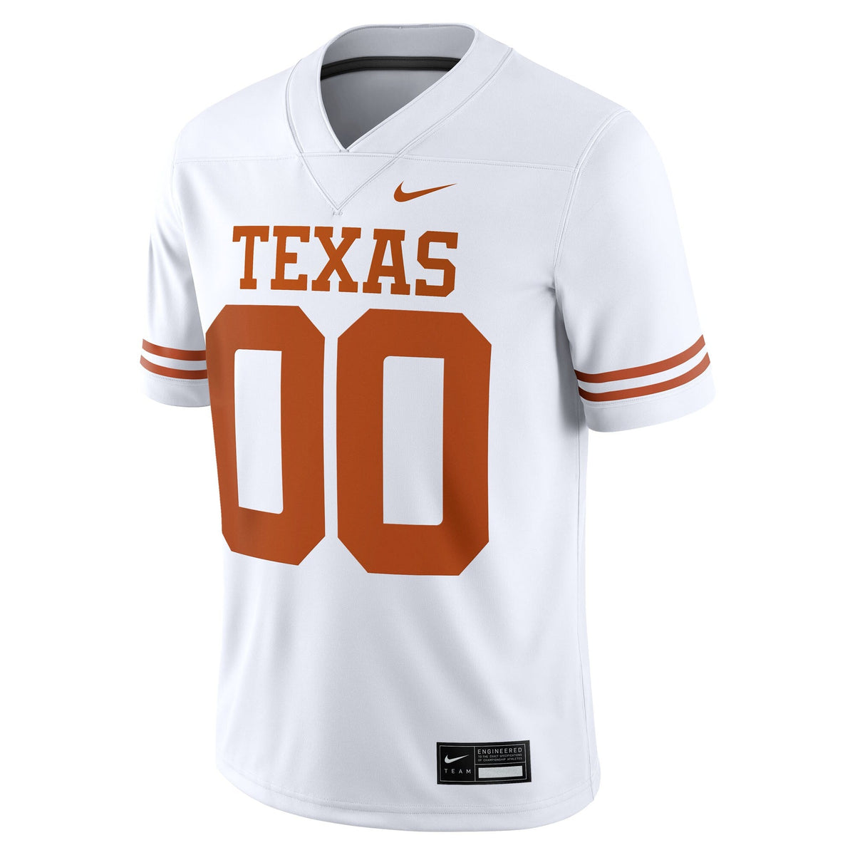 Texas Longhorns NIL Pick-A-Player Game Jersey - White