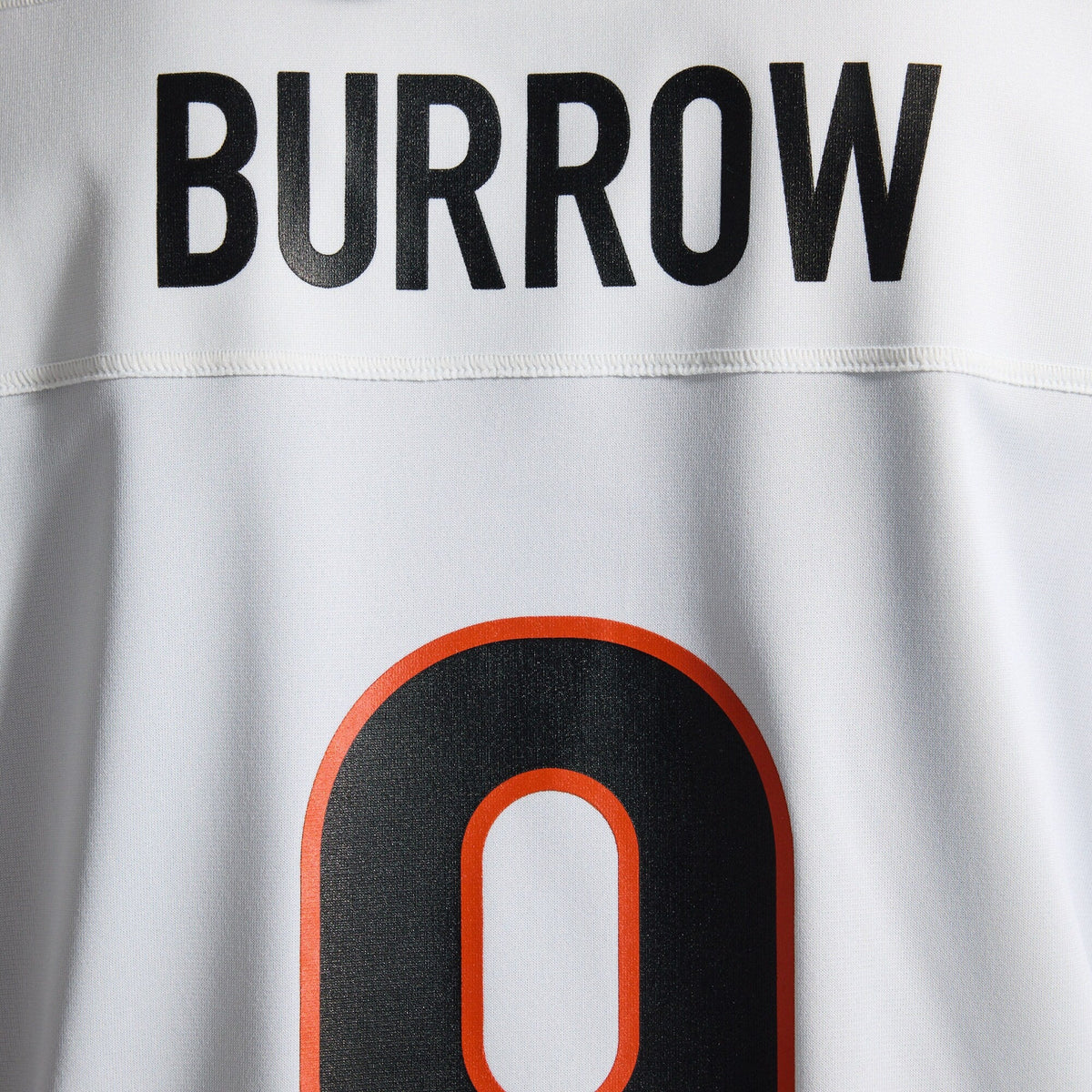 Cincinnati Bengals Joe Burrow White Game Football Jersey