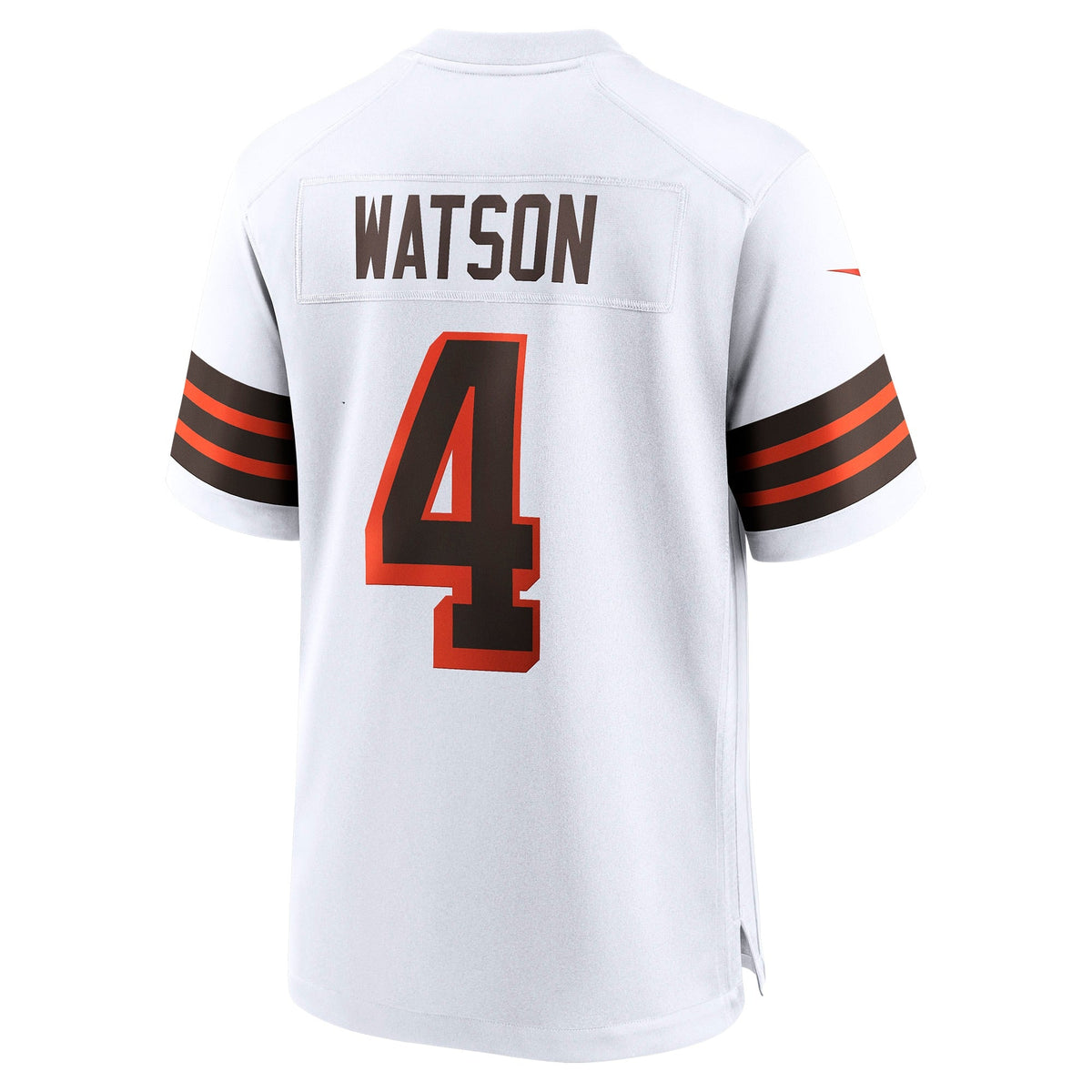 Cleveland Browns Deshaun Watson White Alternate Game Football Jersey