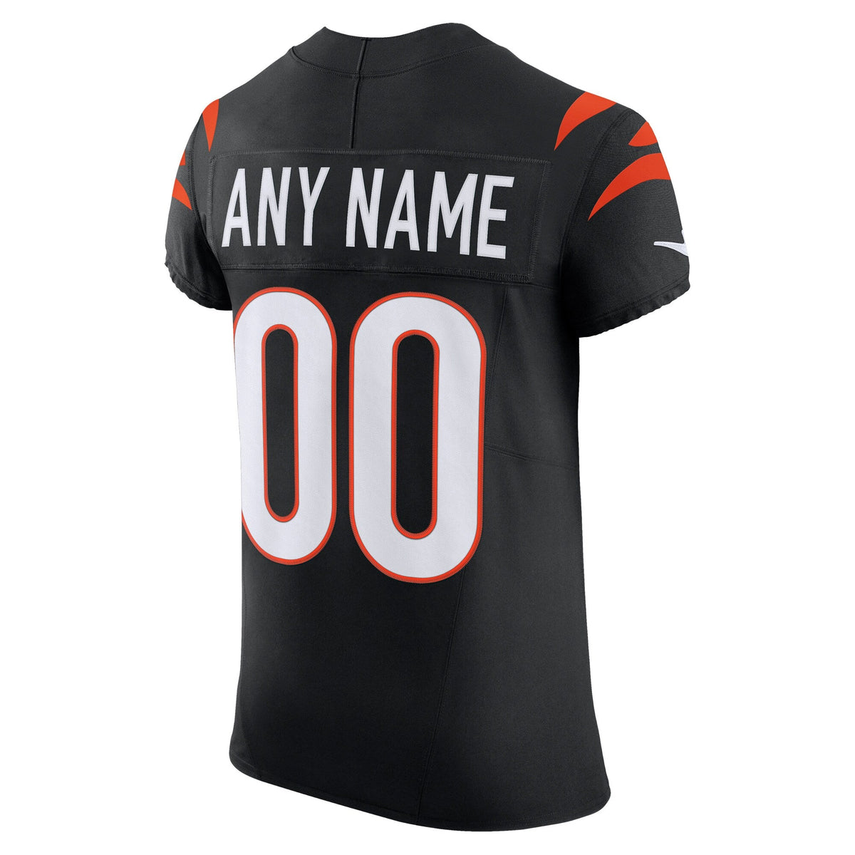 Cincinnati Bengals Black Team Vapor F.U.S.E. Elite Custom Football Jersey