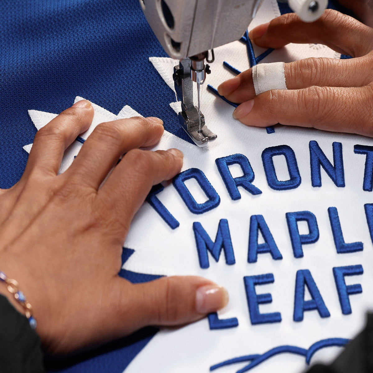 Toronto Maple Leafs Blue Home Pro Custom Jersey