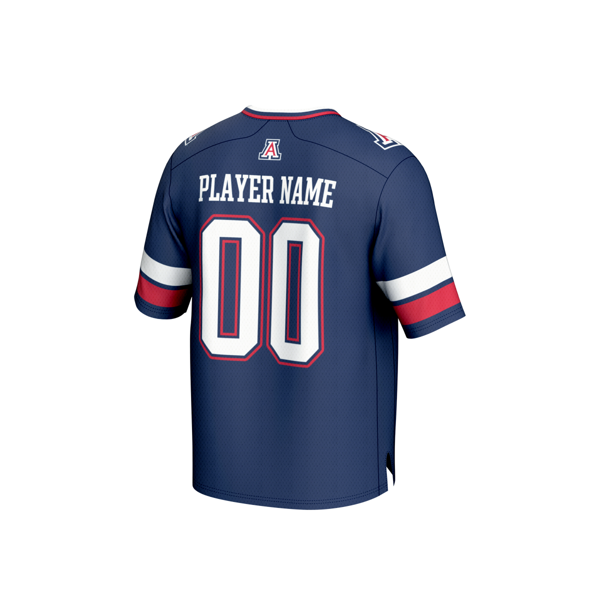 Arizona Wildcats NIL Pick-A-Player Lightweight Collegiate Football Fashion Jersey - Navy