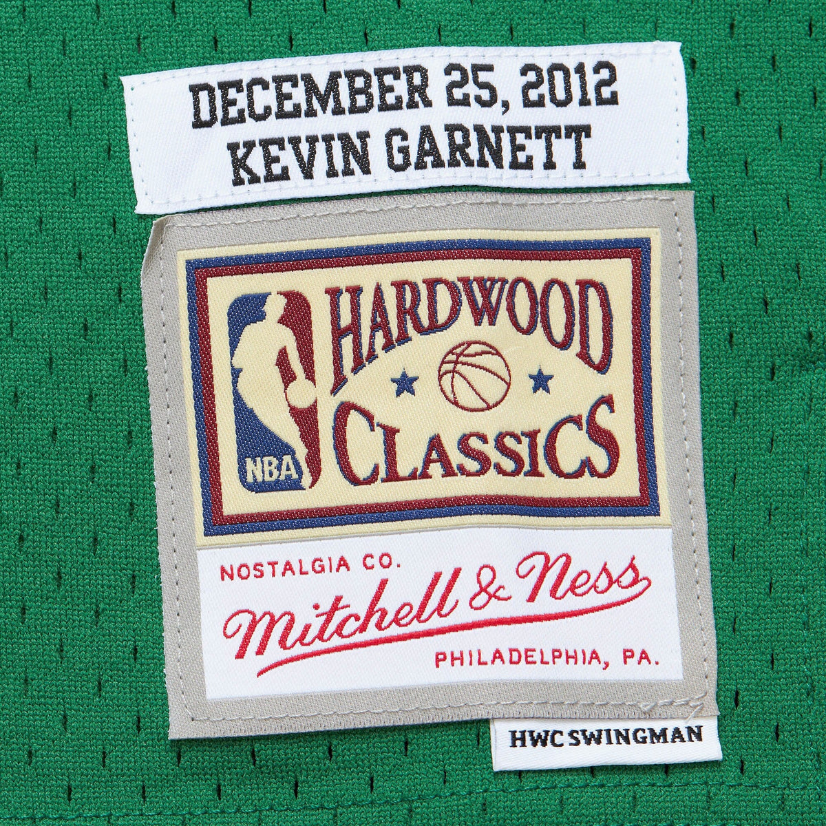 Boston Celtics Kevin Garnett 2012 Day Jersey - Kelly Green