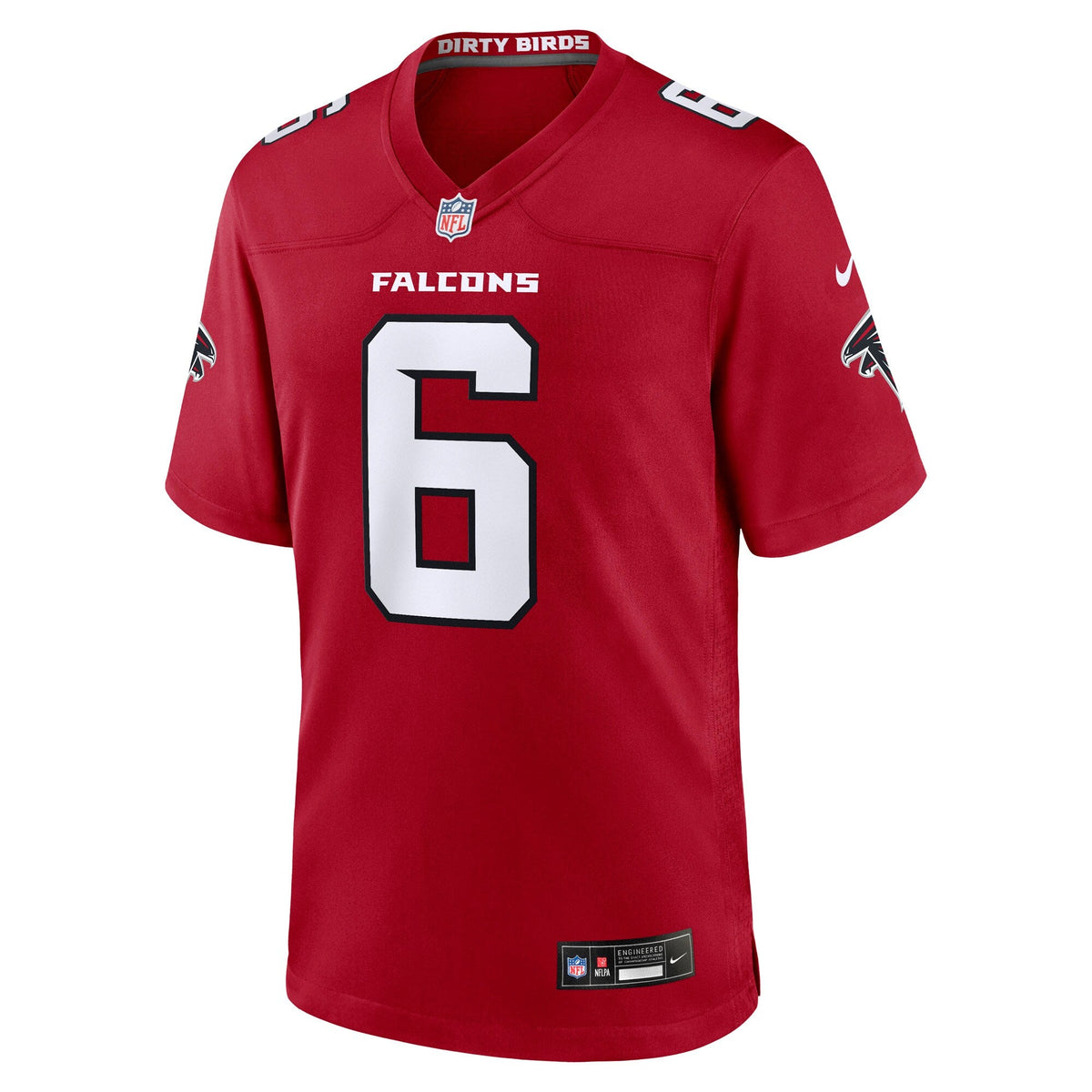 Atlanta Falcons Nick Folk Red Team Game Football Jersey