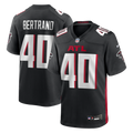 Atlanta Falcons JD Bertrand Black Team Game Football Jersey