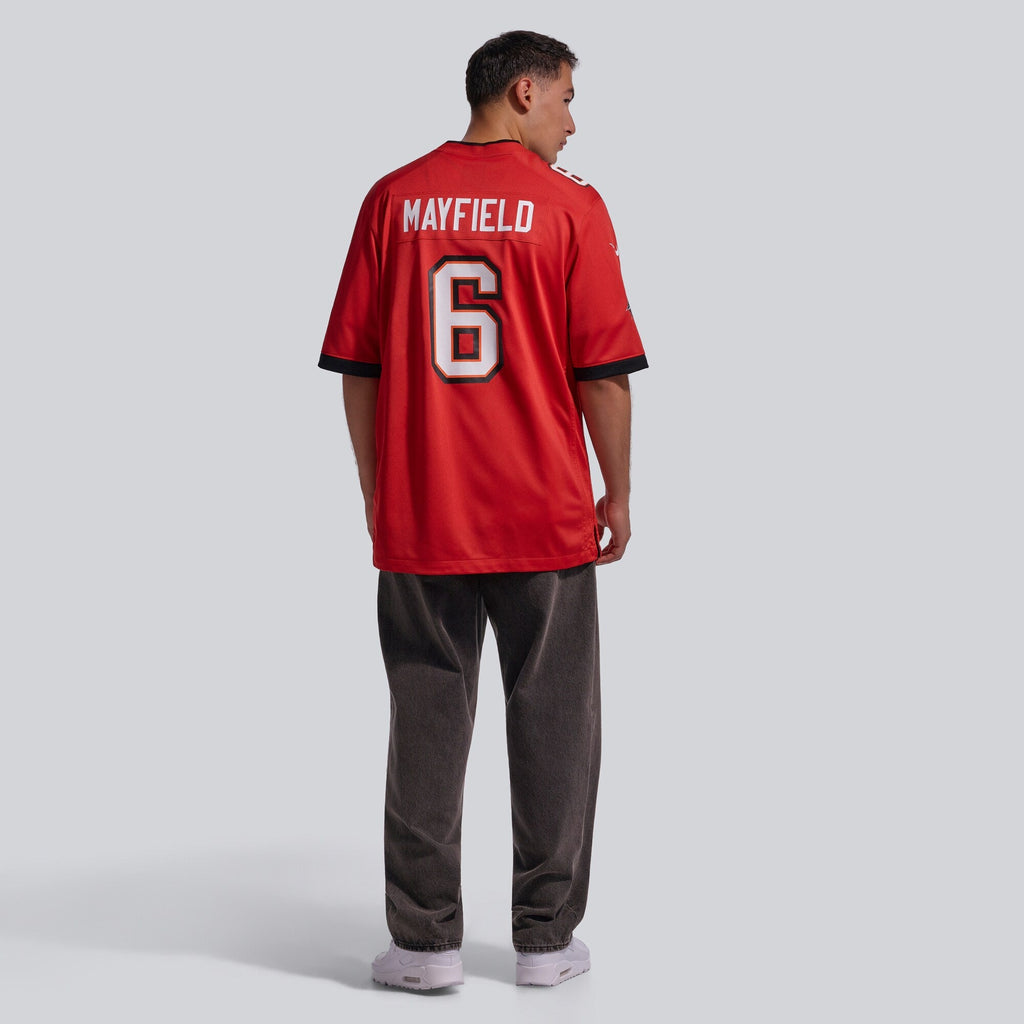 Tampa Bay Buccaneers Baker Mayfield Red Team Game Football Jersey