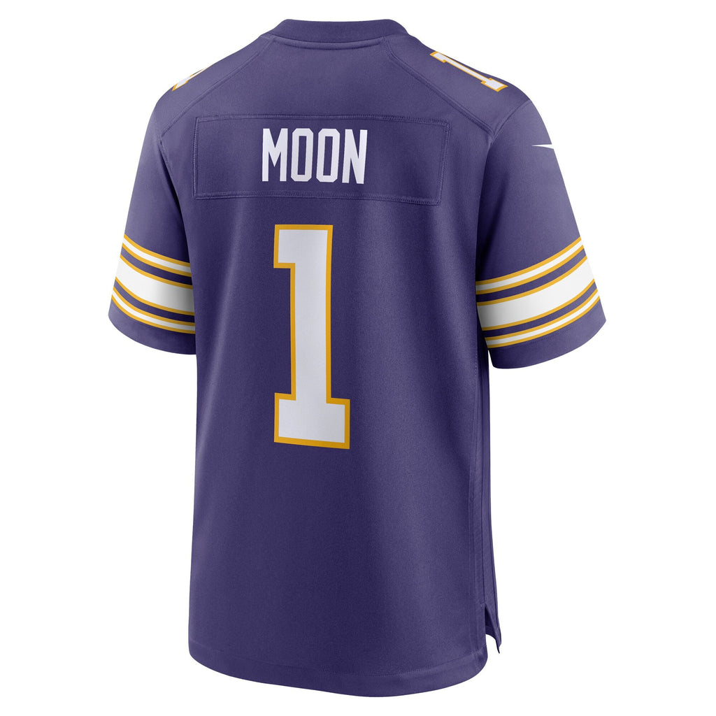 Minnesota Vikings Warren Moon Purple Retired Player Alternate Game Football Jersey