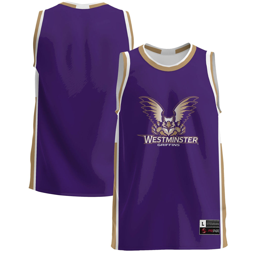 Westminster Griffins Lightweight Basketball Jersey - Blue