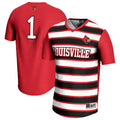 #1 Red Louisville Cardinals Lightweight Soccer Fashion Jersey