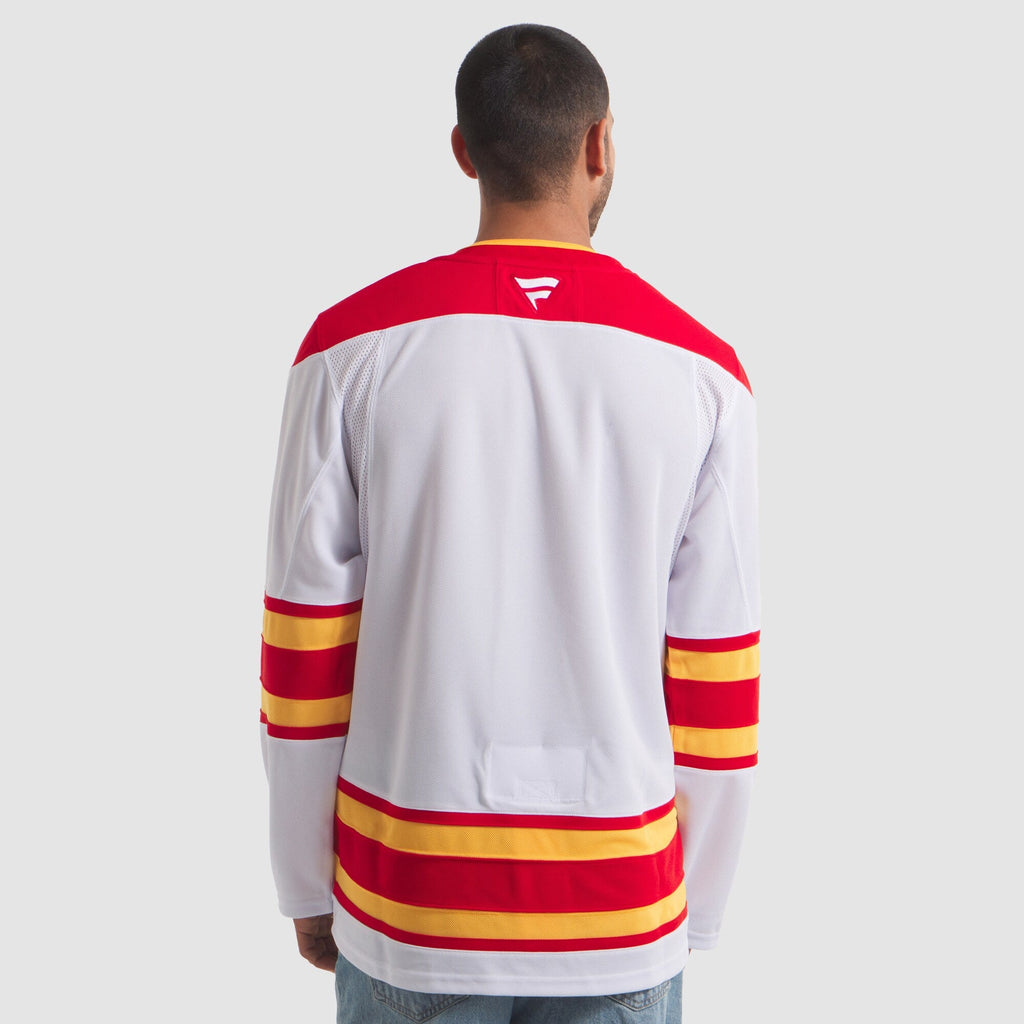 Calgary Flames White Away Premium Jersey