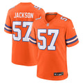 Denver Broncos Tom Jackson Orange Retired Player Alternate Game Football Jersey