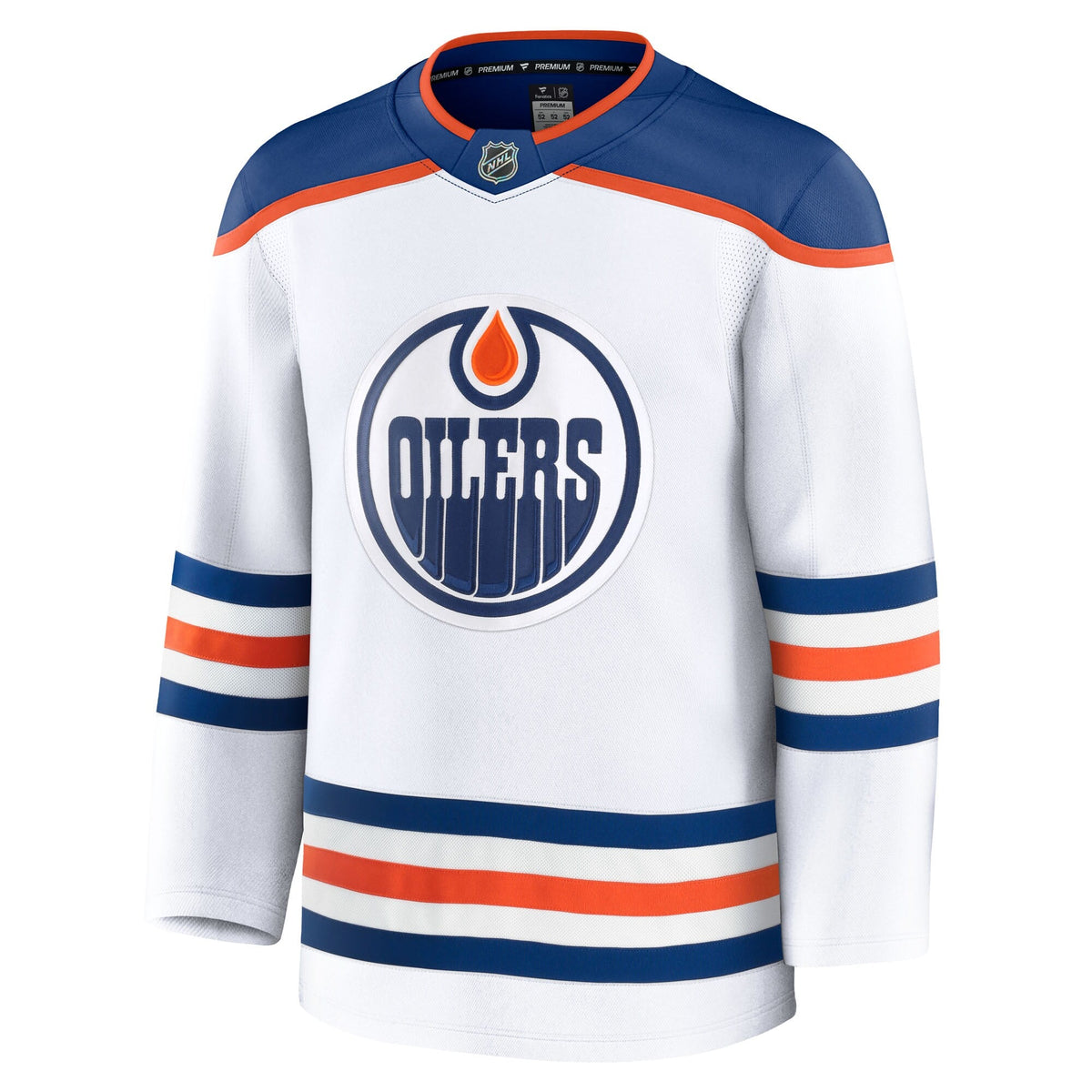 Edmonton Oilers White Away Premium Jersey