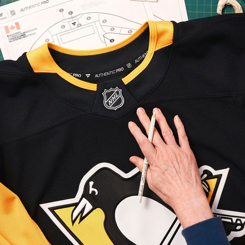 Pittsburgh Penguins Black Home Pro Custom Jersey