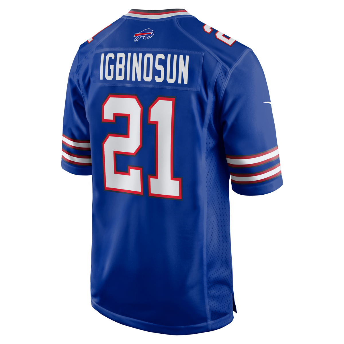 Buffalo Bills Davison Igbinosun Royal Team Game Football Jersey