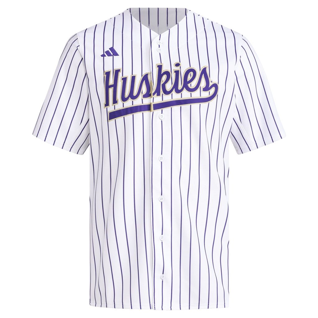 White Washington Huskies Replica Baseball Jersey