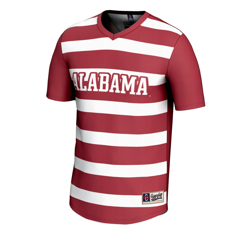 #1 Crimson Alabama Crimson Tide Lightweight Soccer Fashion Jersey