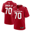 Arizona Cardinals Paris Johnson Jr. Cardinal Game Football Jersey